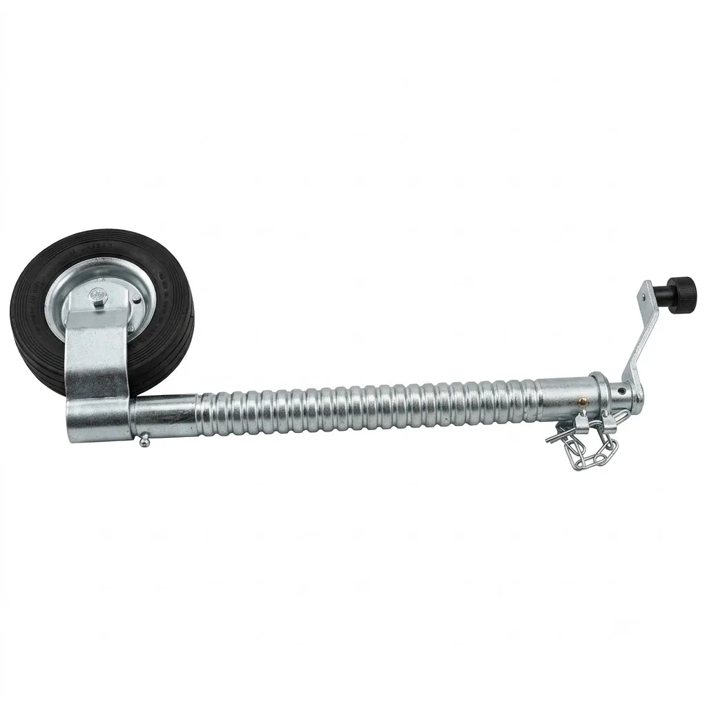 Heavy Duty Ribbed Trailer Jockey Wheel 48mm | BJ Code: BJ:041.16.1909